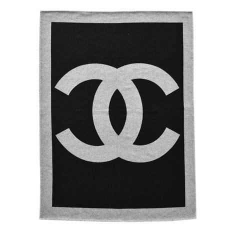 chanel cashmere blanket|Chanel cashmere throw blankets.